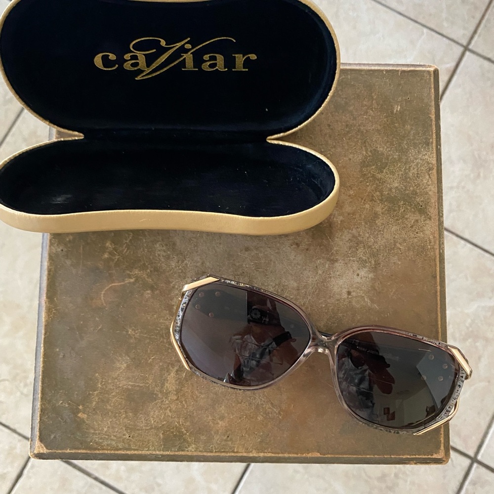 Vintage caviar glasses